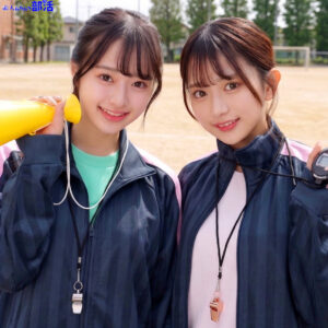 かりんちゃん＆かほちゃん【素人ムクムク-部活-】 北岡果林 花守夏歩